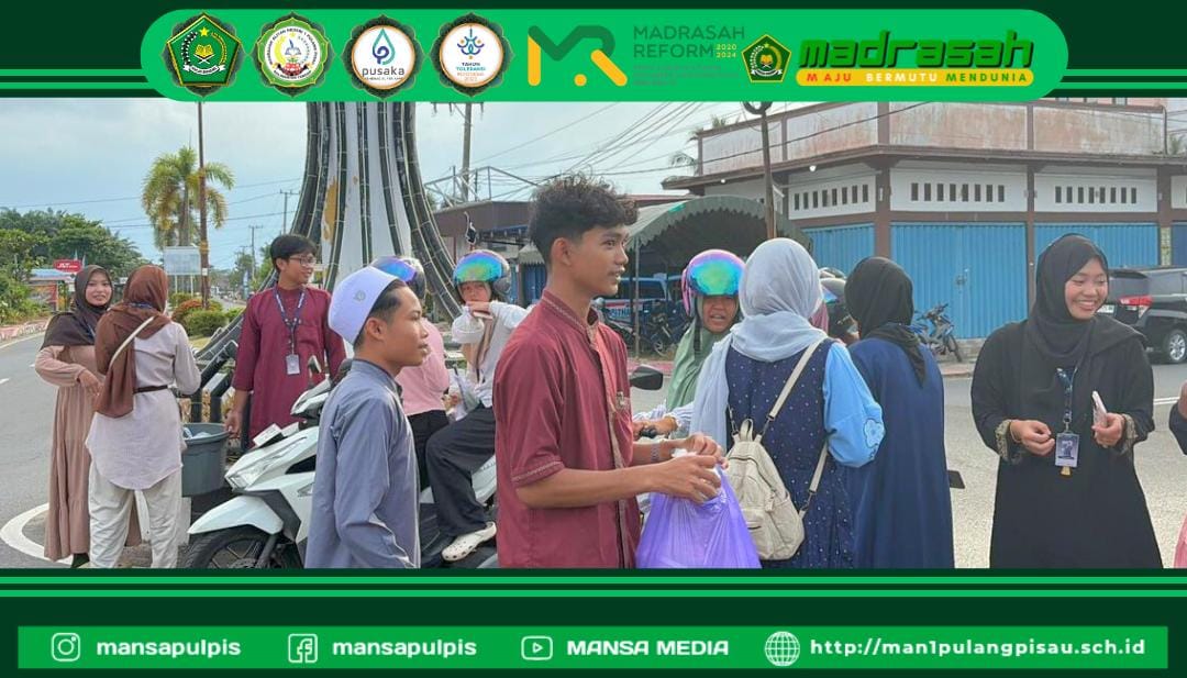 OSIM MAN 1 Pulang Pisau Plus Keterampilan Tebar Kebaikan,Raih Berkah Di Bulan Ramadhan 