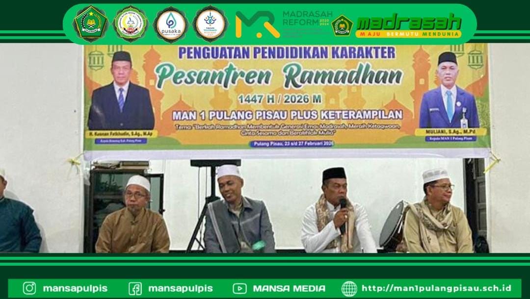 Kepala Kemenag Kab. Pulang Pisau Resmi Tutup Pesantren Ramadhan 1447 H