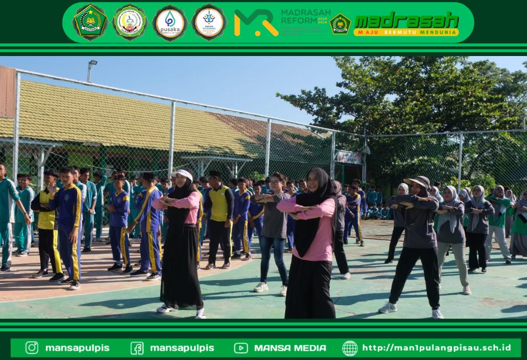 Aksi Bergizi Di MAN 1 Pulang Pisau Plus Keterampilan