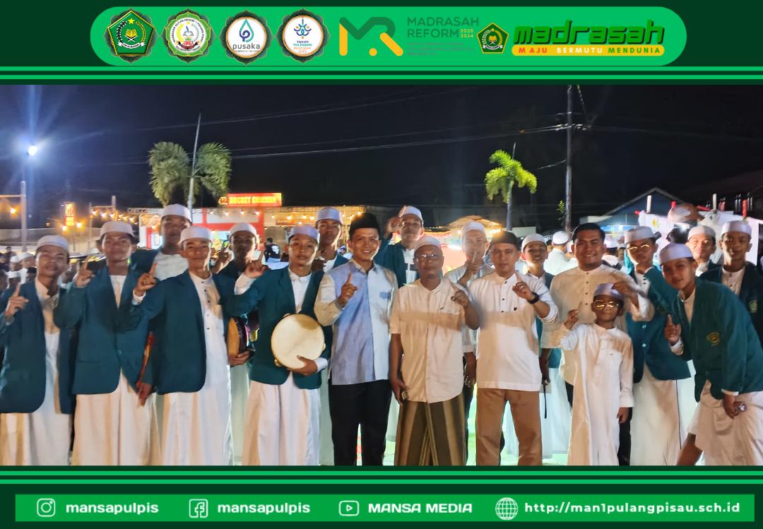 TAKBIR MENGGGEMA, MAN 1 PULANG PISAU PLUS KETERAMPILAN RAIH JUARA