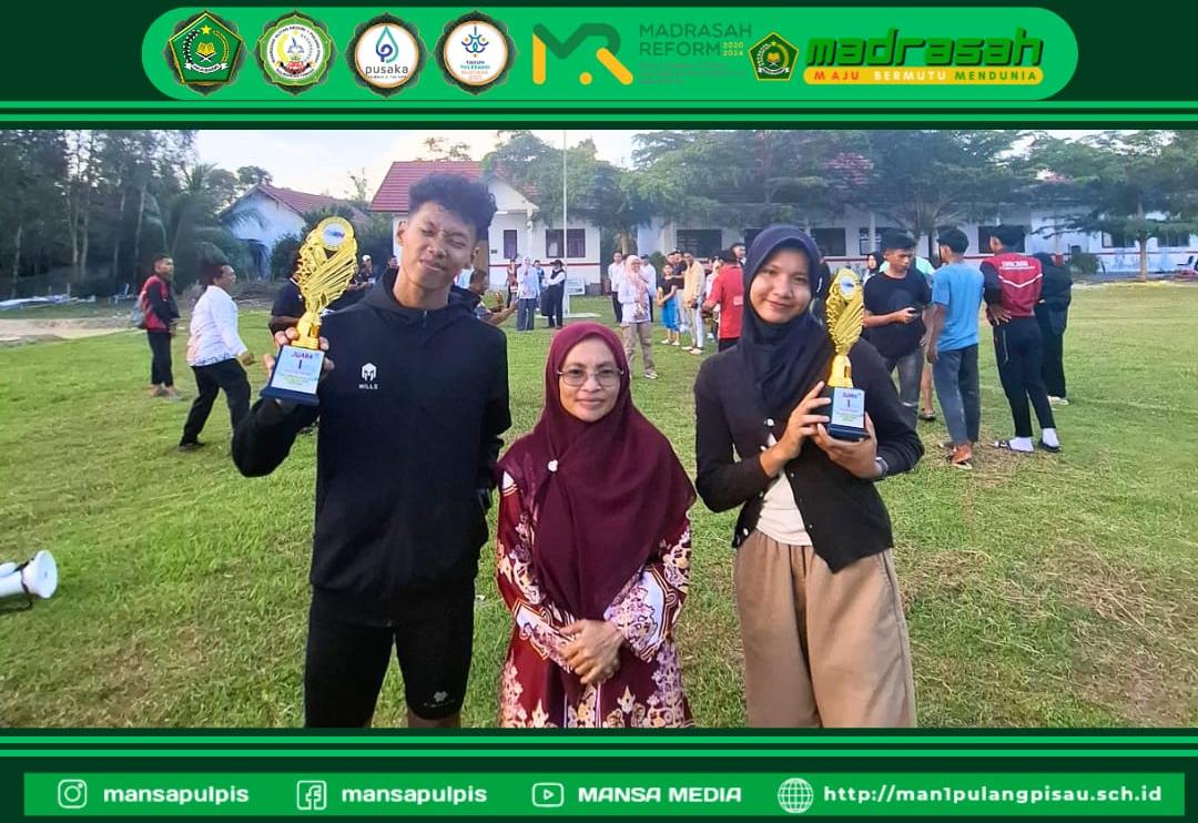 MAN 1 PULANG PISAU PLUS KETERAMPILAN KIRIM ATLET TERBAIK KE O2SN KABUPATEN