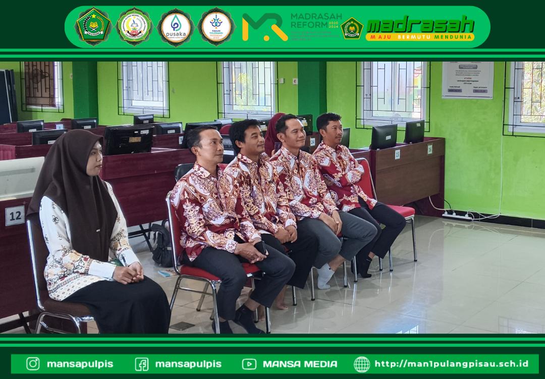 MAN 1 PULANG PISAU PLUS KETERAMPILAN MENGIKUTI SOSIALISASI PLATFORM PEMBELAJARAN DIGITAL ALEF