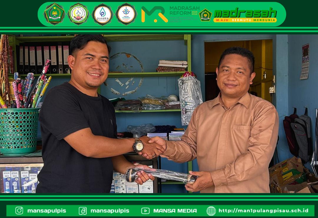 MAN 1 PULANG PISAU PLUS KETERAMPILAN TERIMA BANTUAN PERALATAN HABSY 
