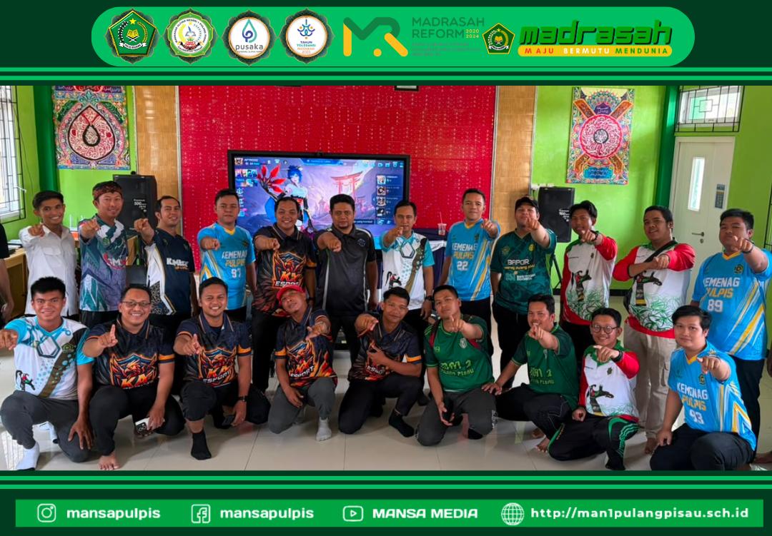 TIM MOBILE LEGENDS MAN 1 PULANG PISAU PLUS KETERAMPILAN MERAIH JUARA