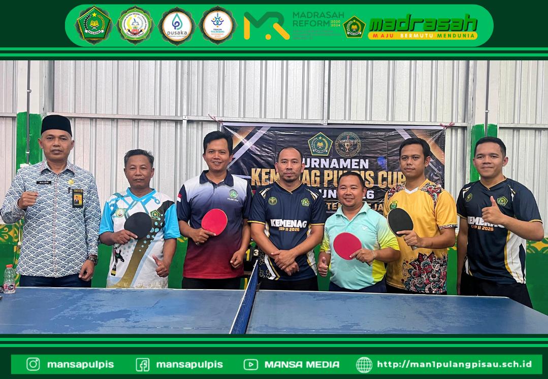 TIM TENIS MEJA MAN  1 PULANG PISAU PLUS KETERAMPILAN RAIH JUARA