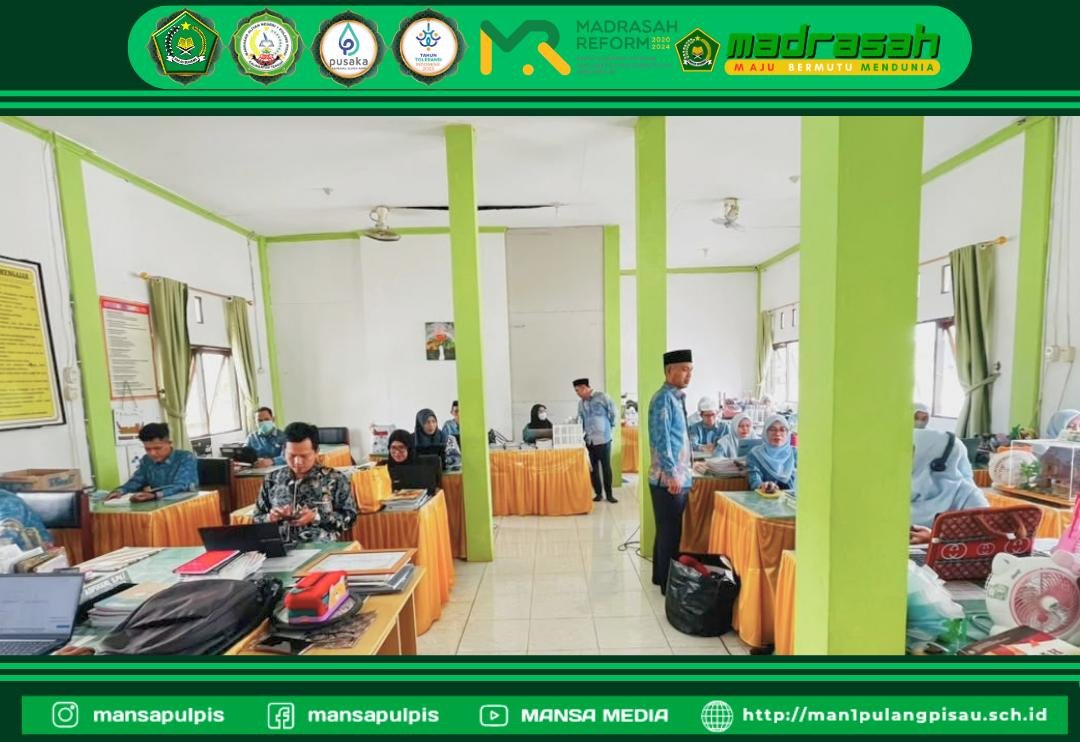 MAN 1 PULANG PISAU PLUS KETERAMPILAN LAKSANAKAN PEMBELAJARAN JARAK JAUH