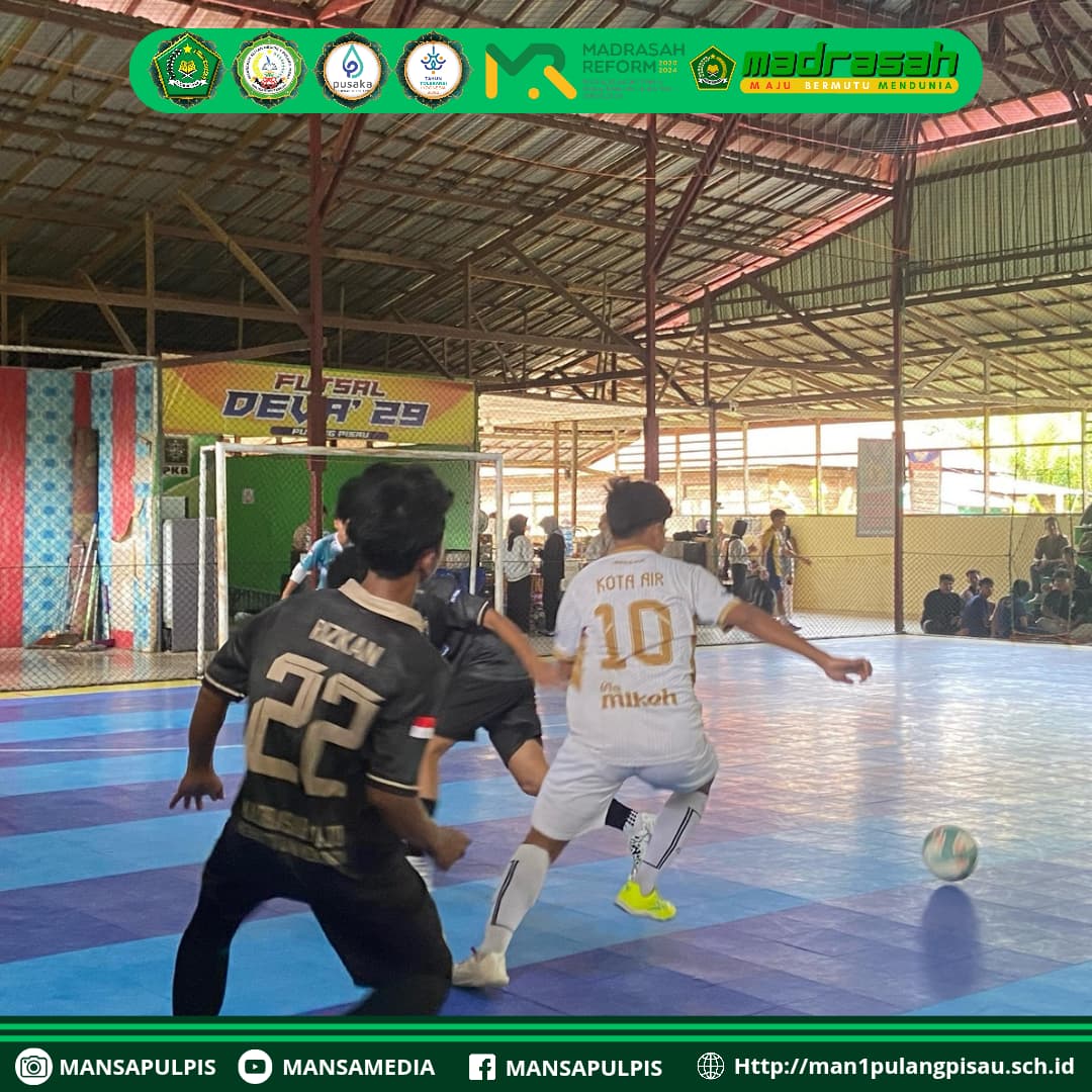 PERTANDINGAN FUTSAL MANSACUP 4.0 MAN KOTA WARINGIN TIMUR VS SMAN 1 KAPUAS A