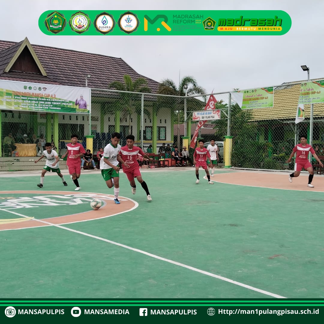 MTSN 1 PULANG PISAU RAIH JUARA 3 DI MANSACUP 4.0 SETELAH DUEL SENGIT MELAWAN MTSN 2 KAPUAS