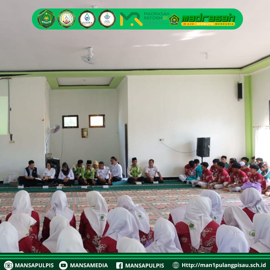 SISWA MAN 1 PULANG PISAU IKUTI SOSIALISASI SEKOLAH PASAR MODAL BERSMAA KISI & BEI KALTENG