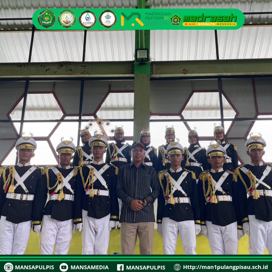 TIM LKBB REGASAR MAN 1 PULANG PISAU UNJUK KEKOMPAKKAN PADA AJANG LKBB TINGKAT KABUPATEN PULANG PISAU