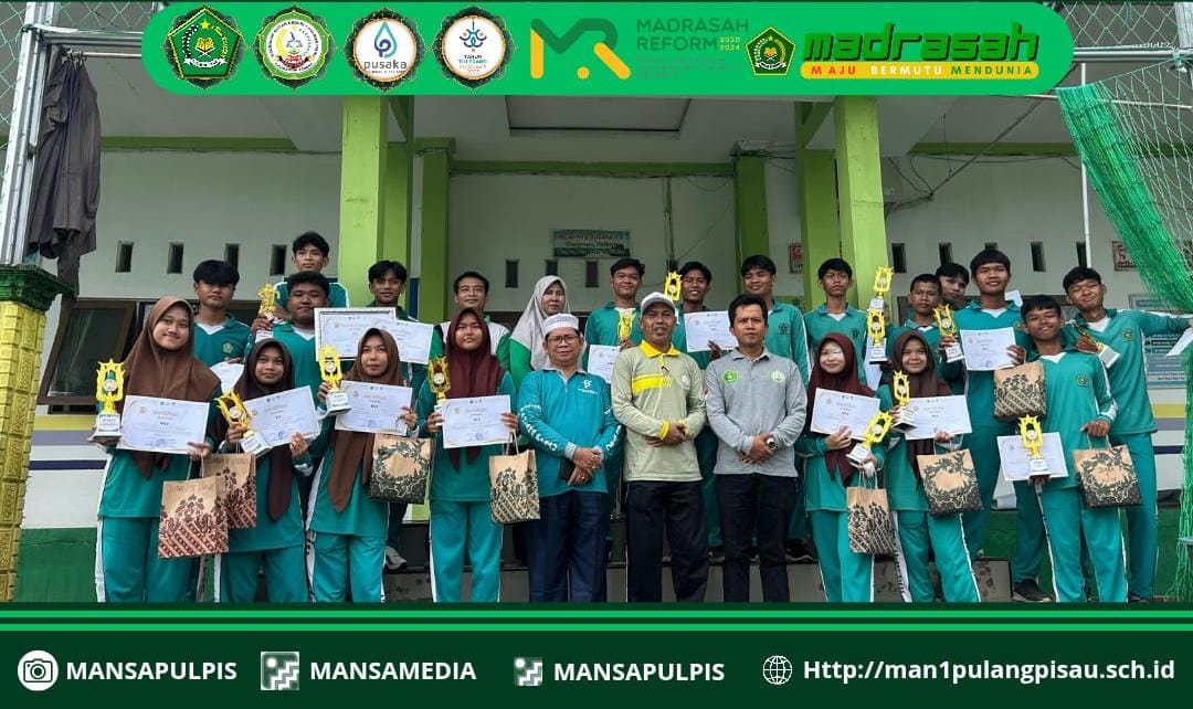 MAN 1 PULANG PISAU APRESIASI PESERTA CLASMEETING 2025