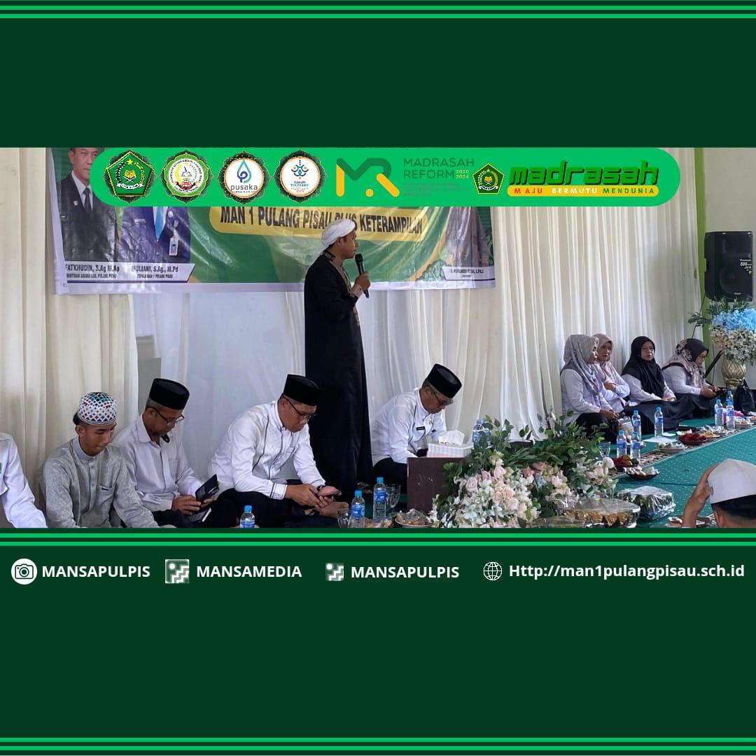 PERINGATAN ISRA MI’RAJ NABI MUHAMMAD SAW DI MAN 1 PULANG PISAU BERLANGSUNG KHIDMAT