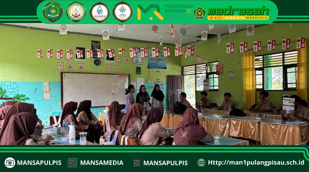 UNISM Banjarmasin Sosialisasikan PMB 2026/2027 kepada Siswa Kelas XII MAN 1 Pulang Pisau Plus Keterampilan